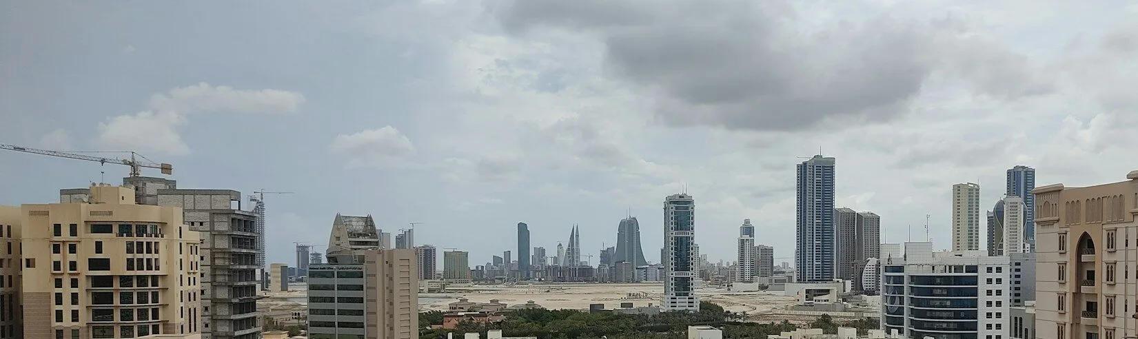 Al Seef, Bahrain skyline.